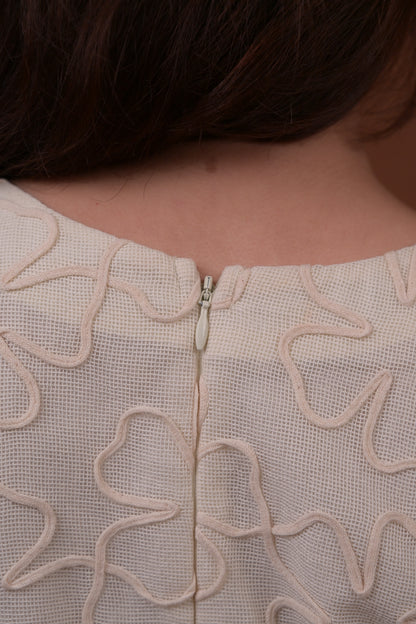 White Petal Bloom Dress