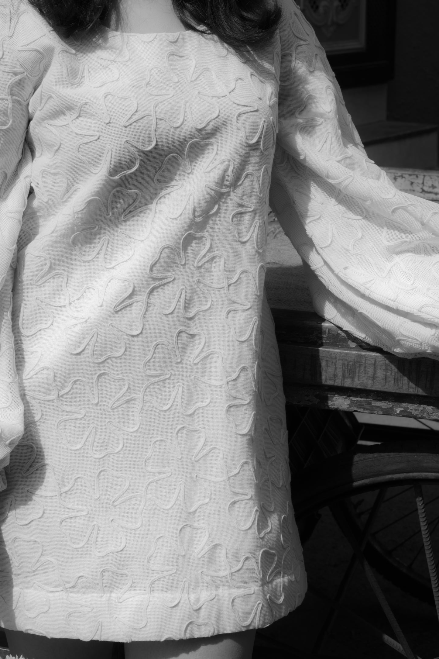 White Petal Bloom Dress
