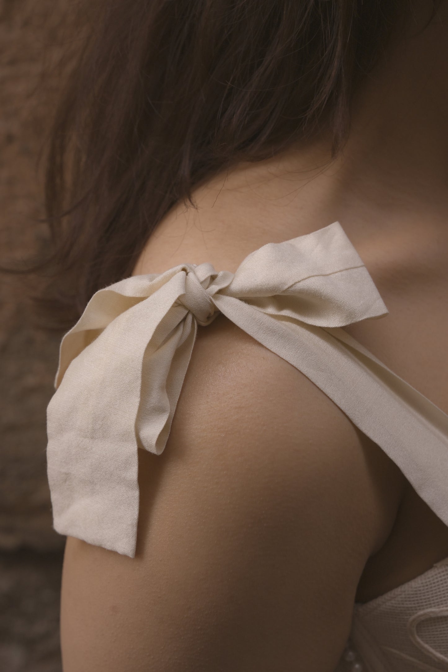 White Petal Corset Top